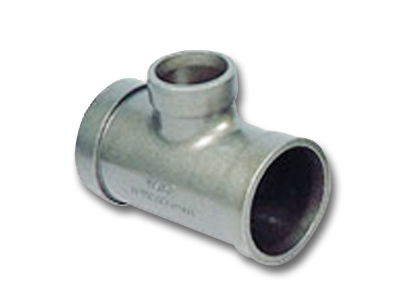 Pipe fittings tee casting